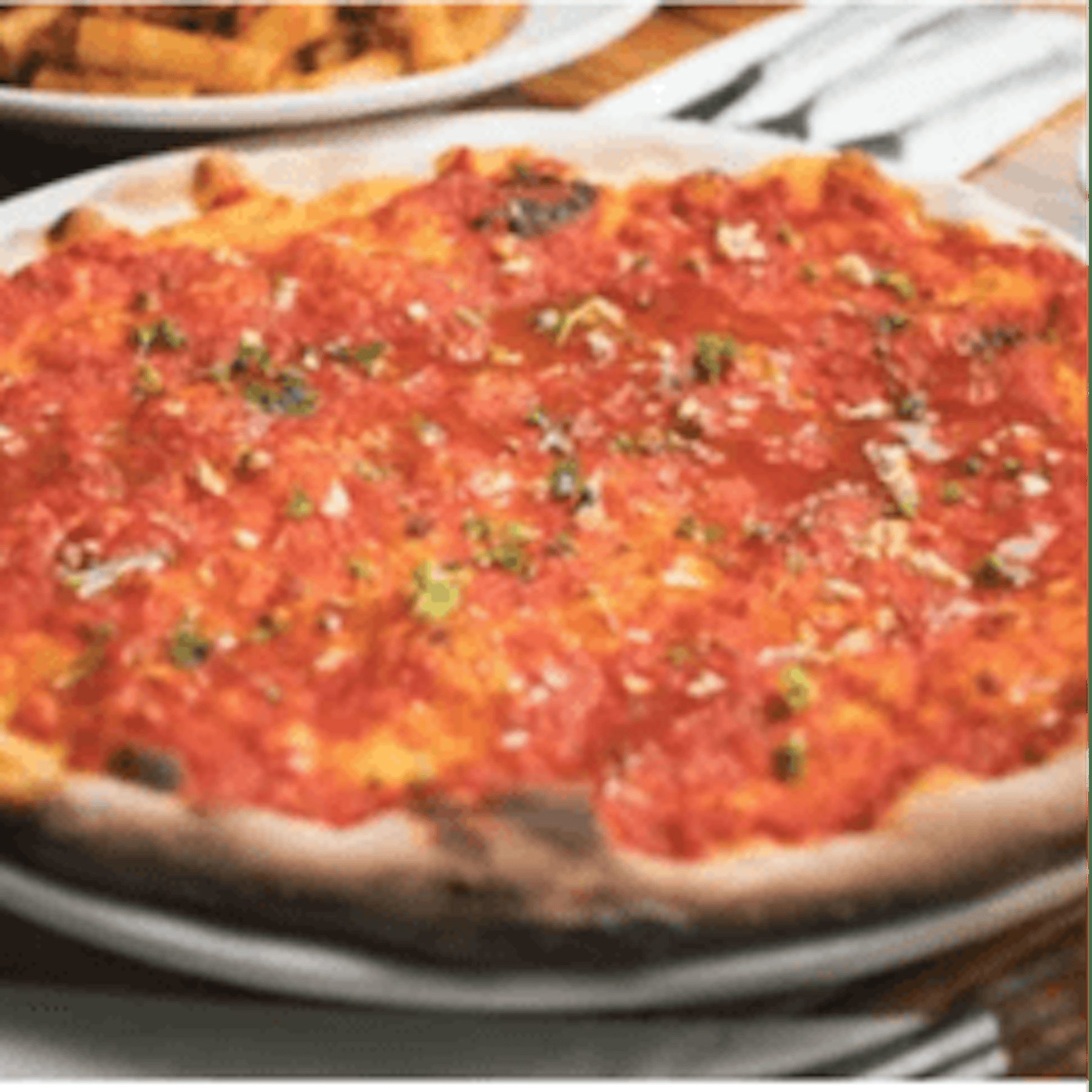 La Marinara Pizza.