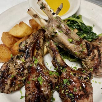 Rack of Lamb.